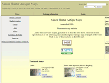 Tablet Screenshot of antiquemaps.org.uk